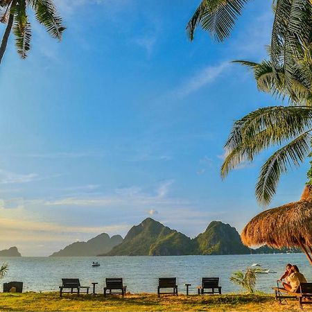 Sunset At Las Cabanas El Nido Exterior photo